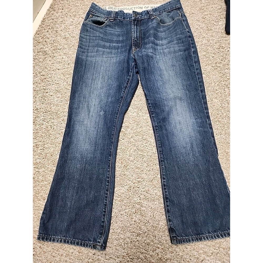 Aigle Blue Jeans 34 x 30 Organic Cotton Designer